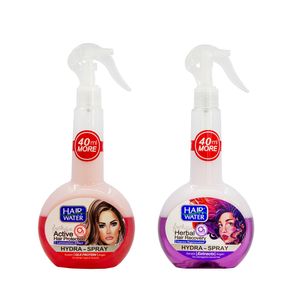 اسپری دو فاز مو کامان مدل active protection حجم 260 میلی لیتر  به همراه اسپری دو فاز کامان مدل herbal recovery